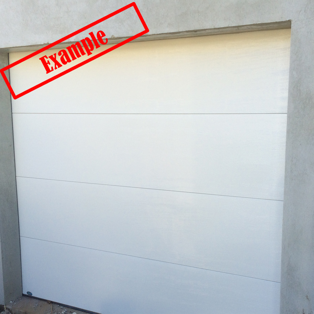 1200 #C70604 Doors ARA Insulated Sectional/Panel Garage Door – Surfmist Color pic Garage Doors Colors 37511200