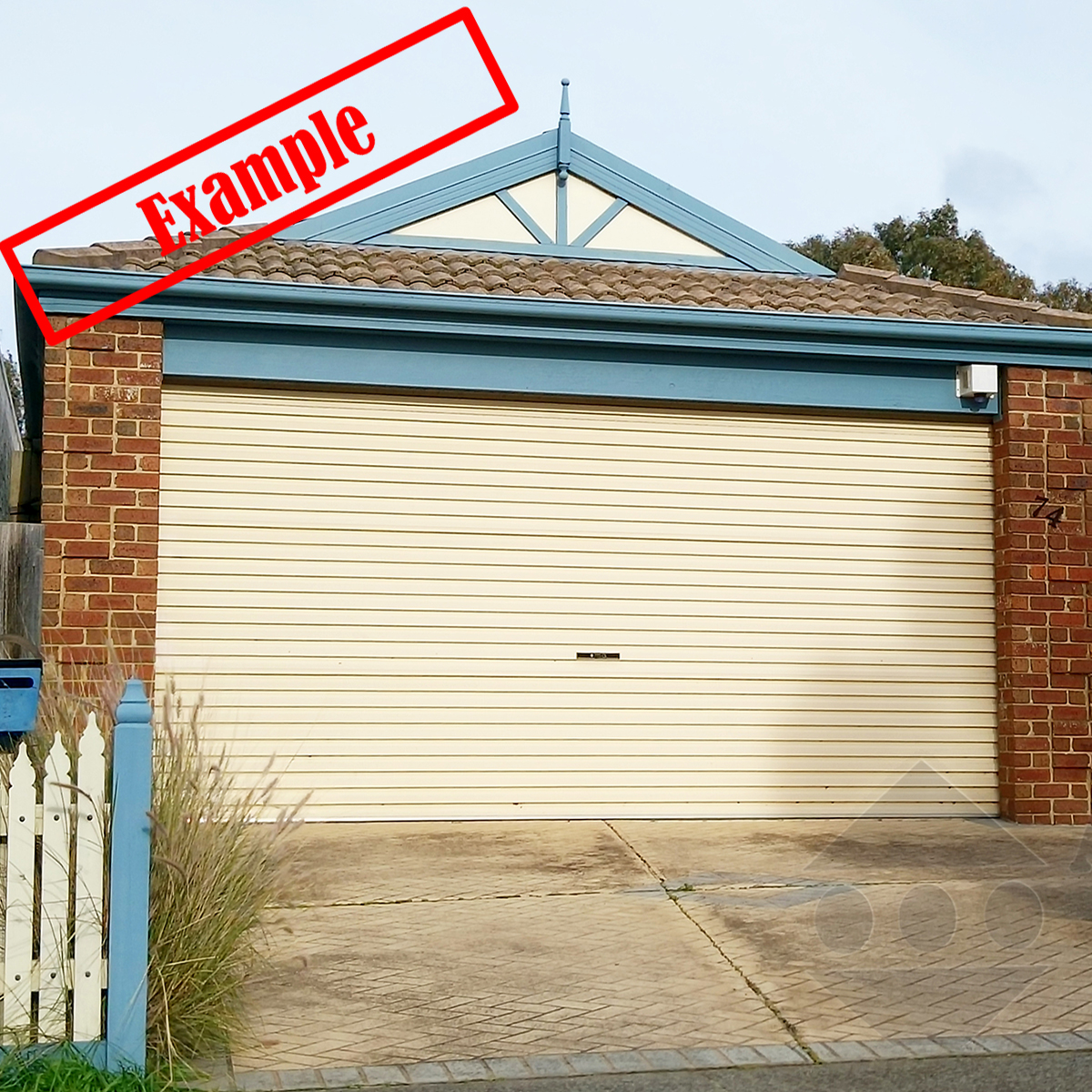 A Series Taurean Garage Roller Door - Classic Cream Colour - 2200mmH x 3270mmW