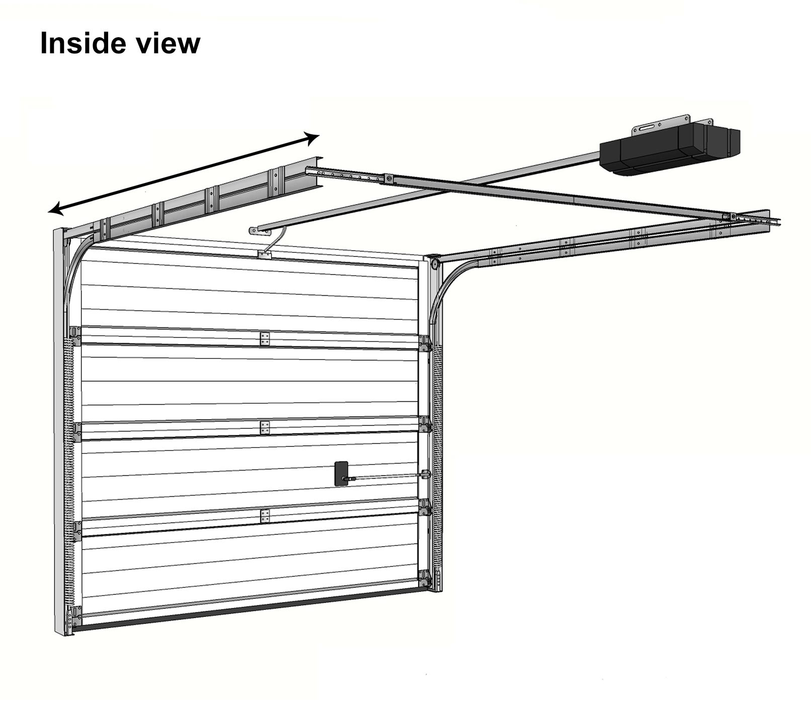 Sectional Garage Doors Panel Lift Doors Melbourne Automatic Remote Access