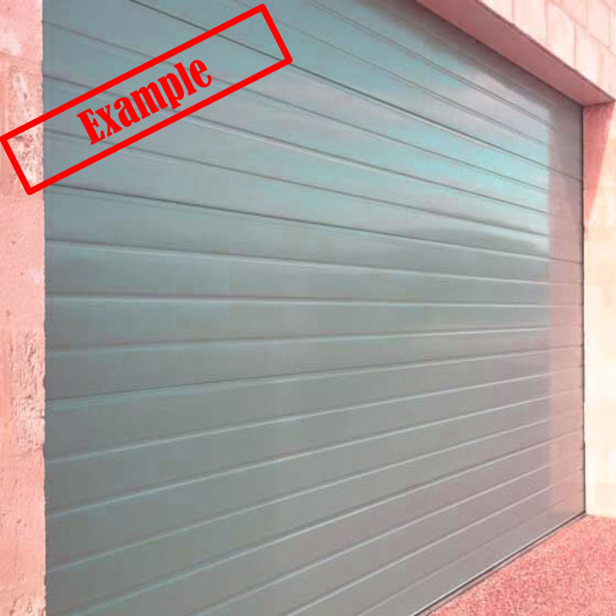 Gliderol Sectional Panel Garage Door Pale Eucalpyt Color 2060mmh X 2920mmw